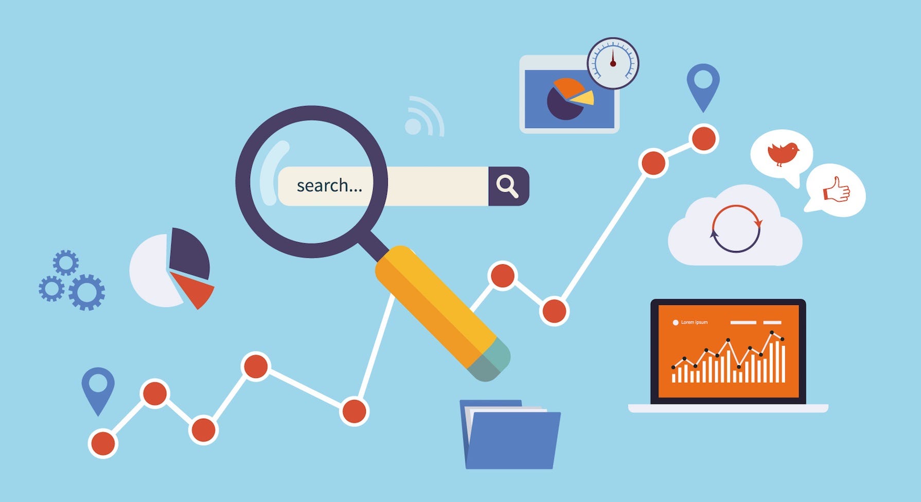 SEO strategy icon